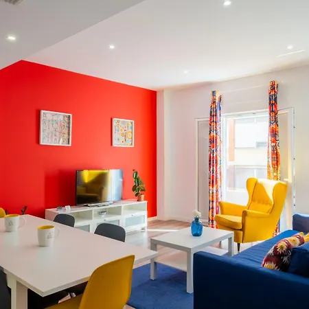 Apartment Spacious Clean & Colorful Quiet Zone Valencia